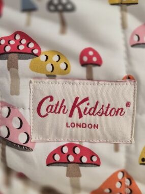 Authentic Cath Kidston London Quilted Mushroom Floor Pillow